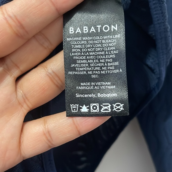 USED BABATON - ARITZIA Shapelace Crew Longsleeve Bodysuit - Picture 11 of 16